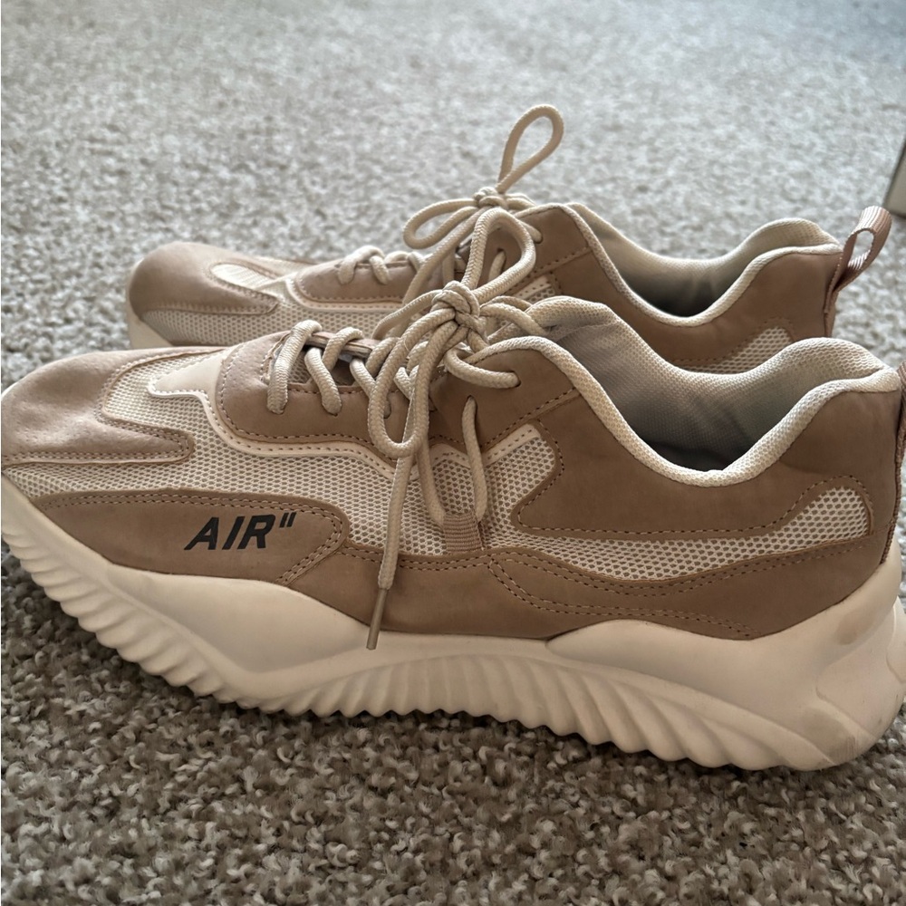 SHEIN Beige Athletic Sneakers